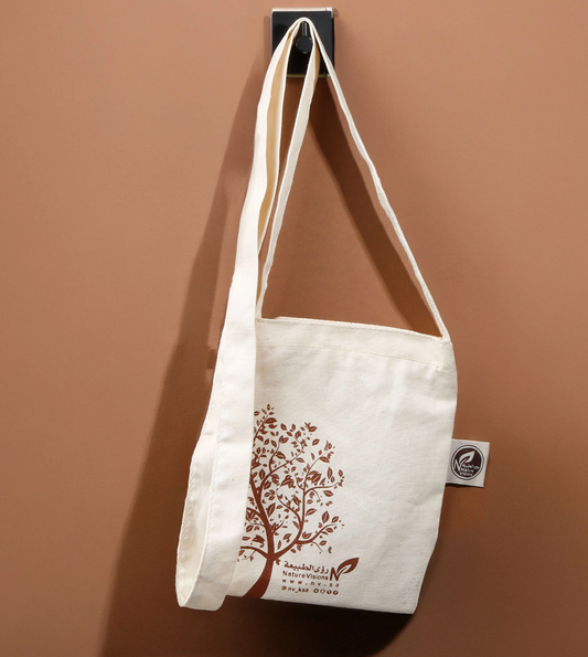 حقيبة قماش صديقة للبيئة بحامل - صغير - 5 قطع فارغة